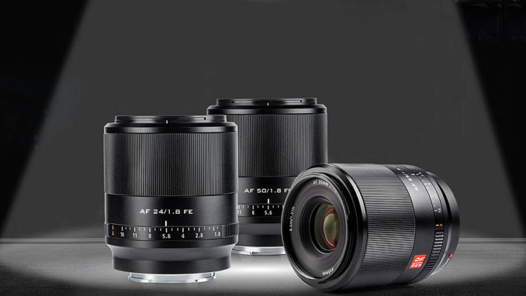 Автофокусные Viltrox 24mm f/1.8, 35mm f/1.8 и 50mm f/1.8 для полнокадровых камер Sony представят 25 декабря