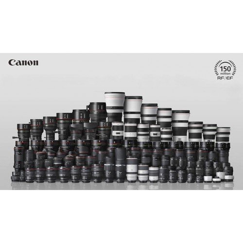 Canon выпустил 150 миллионов объективов