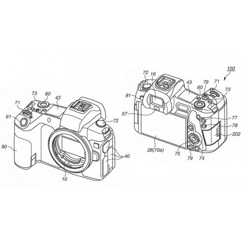 Canon патентует систему выбора точки автофокусировки, управляемой глазом