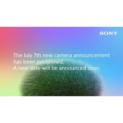 Sony отложила анонс новой камеры