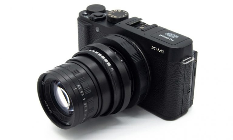 GIZMON Miniature Tilt Lens выпущен для Fujifilm X