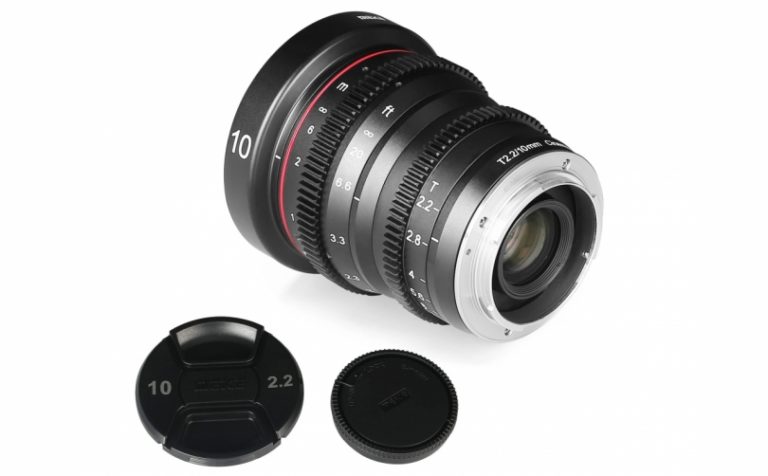 Представлен Meike 10mm T2.2 для MFT, Canon RF, Fujifilm X и Sony E