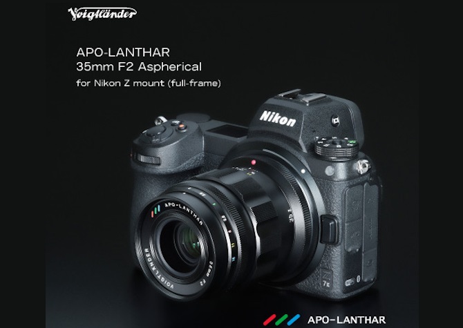Анонсирован Voigtlander APO-LANTHAR 35mm F2 Aspherical для Nikon Z
