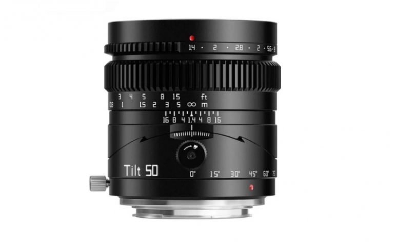 TTArtisan представила новый объектив Tilt 50mm F1.4