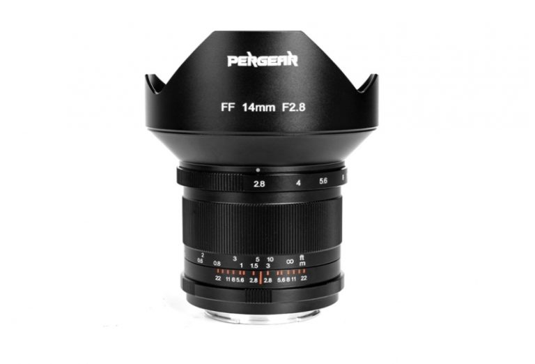 Pergear представила 14mm F2.8 для Sony E, Nikon Z, Canon RF и Leica L