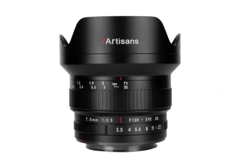 Анонс 7Artisans 7.5mm F3.5 для зеркальных камер Canon