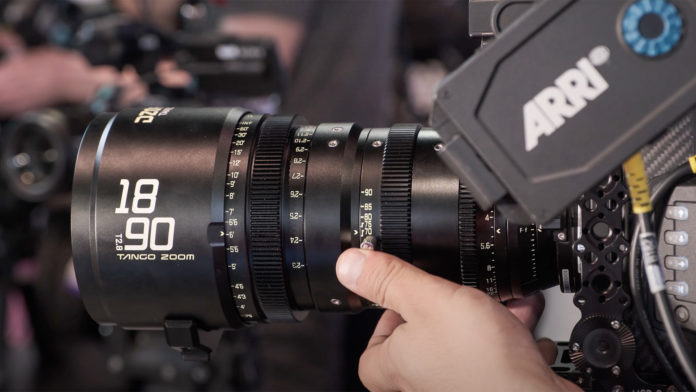 Dzofilm показала прототип кинообъектива Dzofilm 18–90mm T2.8 Tango Cine Servo Zoom