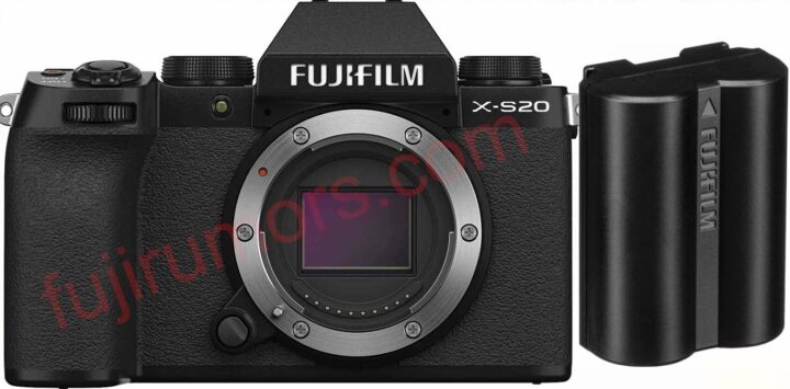  В новой камере Fujifilm X-S20 будет использоваться батарея NP-W235