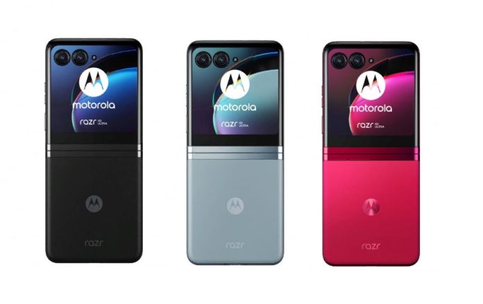 Раскрыты изображения смартфона с гибким дисплеем Motorola Razr 40 Ultra