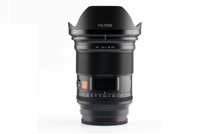 Анонсирован объектив Viltrox AF 16mm F/1.8 FE для камер Sony