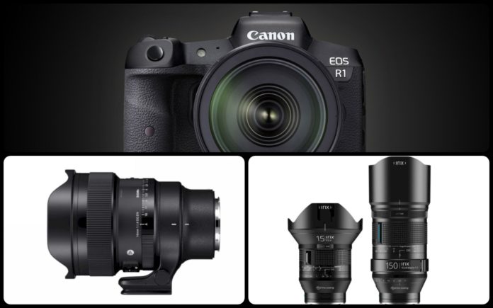 ТОП10 новостей фотоиндустрии| Canon EOS R1, Sigma 14mm F/1.4, оптика Irix для Sony