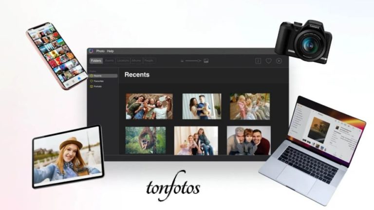 Tonfotos, российская программа для сортировки, просмотра и определения лиц на фото