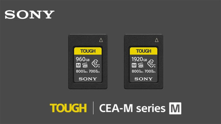 Новые карты памяти Sony CFexpress Type A на 960 и 1920 ГБ