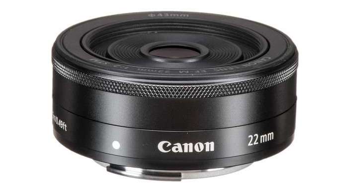  Компактный объектив Canon RF-S 22mm f/2 STM выйдет вместе с новой камерой