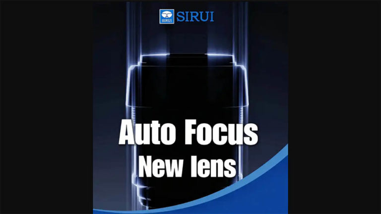 Sirui выпустит свои первые автофокусные объективы для Sony E, Fujifilm X и Nikon Z