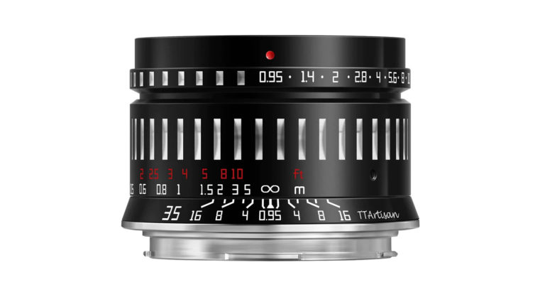 Новый объектив TTArtisan 35mm f/0.95 для APS-C-камер