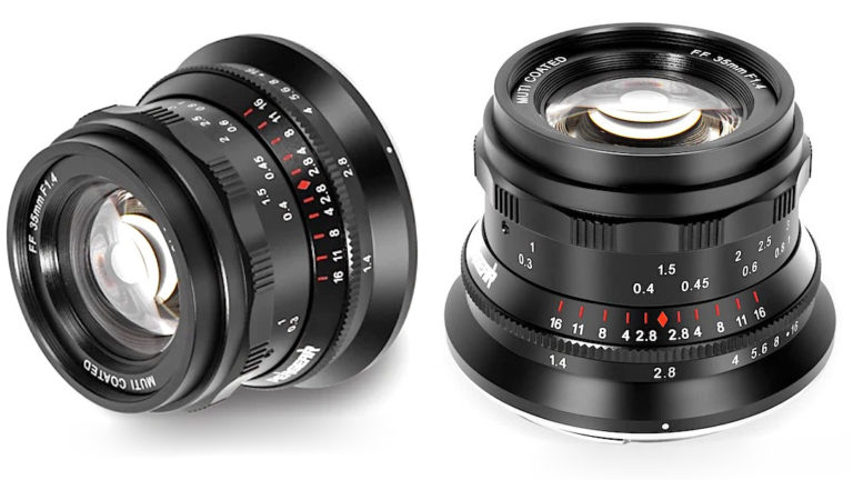 Новый недорогой объектив Pergear 35mm f/1.4 для полнокадровых беззеркальных камер