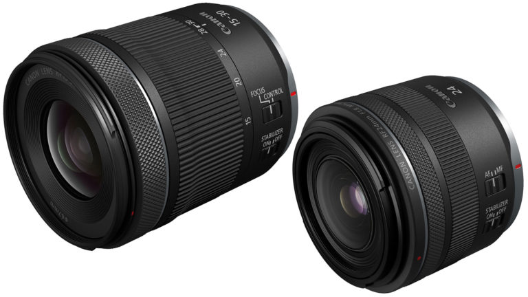 Новые объективы Canon RF 24mm f/1.8 Macro и RF 15-30mm f/4.5-6.3