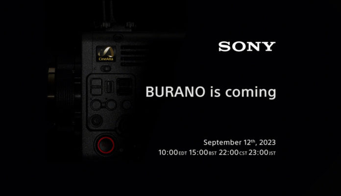 Sony представит новую кинокамеру 12 сентября