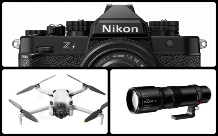 ТОП10 новостей фотоиндустрии| Nikon Zf, DJI Mini 4 Pro и TTartisan 500mm F/6.3