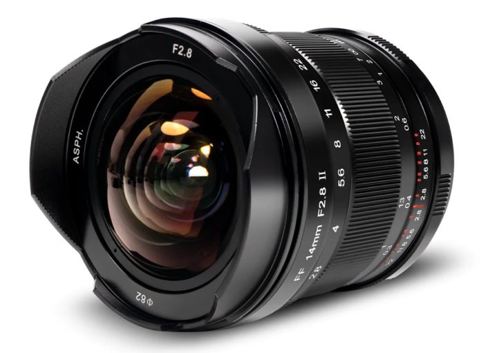 Анонсирован объектив Pergear 14mm F/2.8 II для Sony, Nikon, Canon и L-mount
