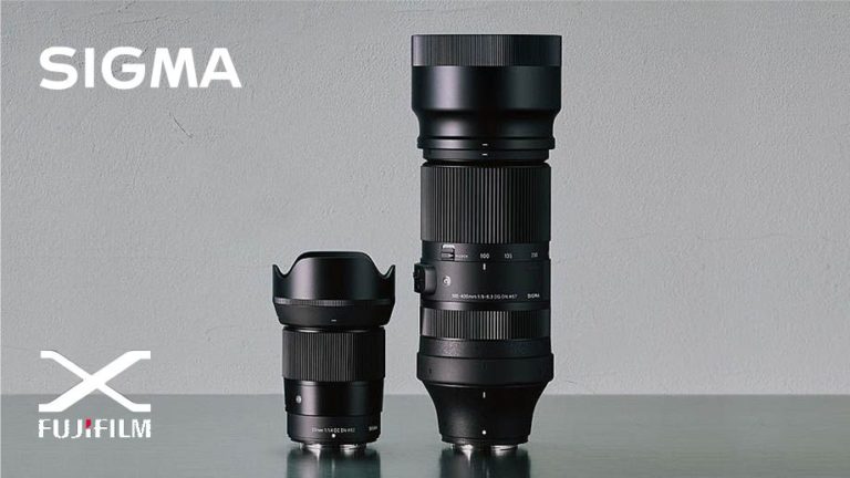 Представлены объективы Sigma 100–400mm F5–6.3 и 23mm F1.4 DC DN для X-mount