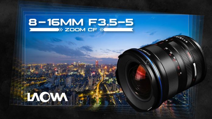 Анонсирован объектив Laowa 8-16mm F/3.5-5 Zoom CF