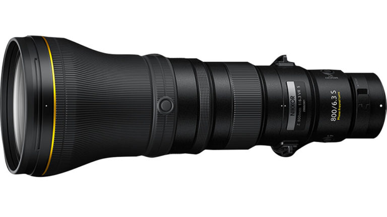  Уже 4 апреля будет представлен объектив Nikon Nikkor Z 800mm f/6.3 VR PF S