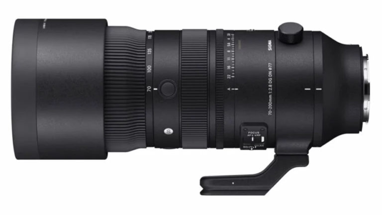 Тизер объектива Sigma 70–200 мм F2.8 для камер L и E