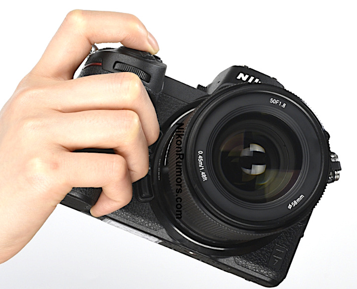  Первый автофокусный объектив Yongnuo YN 50mm f/1.8 Z DF DSM для Nikon Z