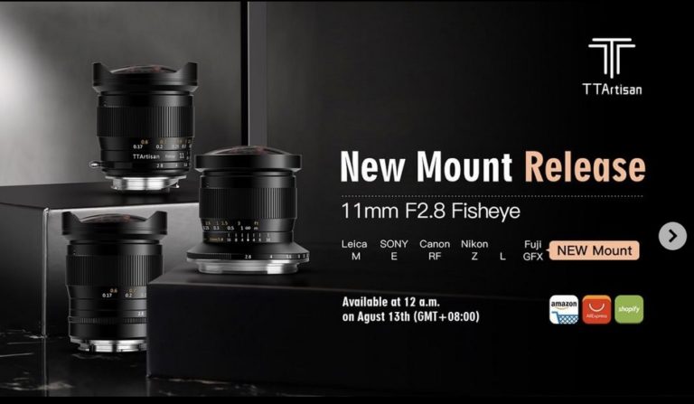 Новый TTArtisan 11mm f/2.8 для Fujifilm GFX