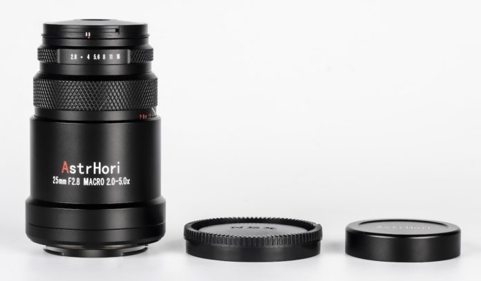 Анонсирован макрообъектив AstrHori 25mm F/2.8 2x-5x для беззеркальных камер