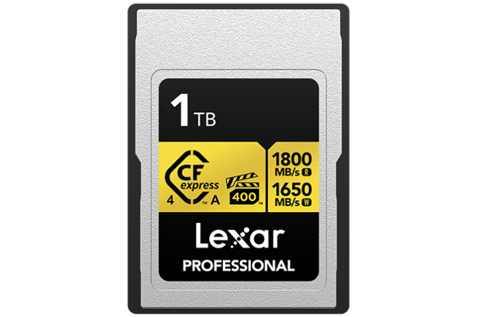 Lexar представили первые в мире карты-памяти CFexpress 4.0 Type A для Sony. Битрейт – до 1650 МБ/с