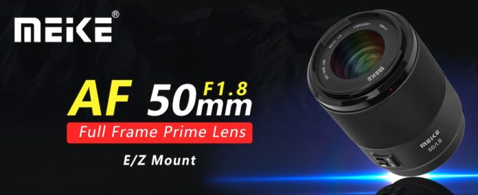 Анонсирован автофокусный объектив Meike 50mm F/1.8 для Sony и Nikon