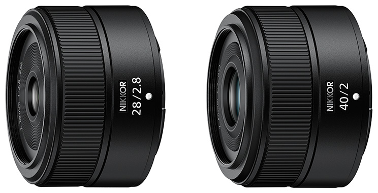  Вместе с новой камерой Nikon Z представят два объектива: 28/2.8 и 40/2