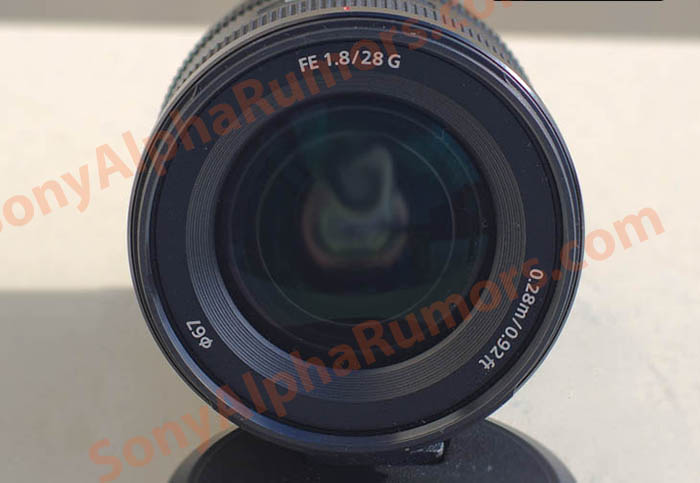 Первые изображения объектива Sony FE 28mm f/1.8 G