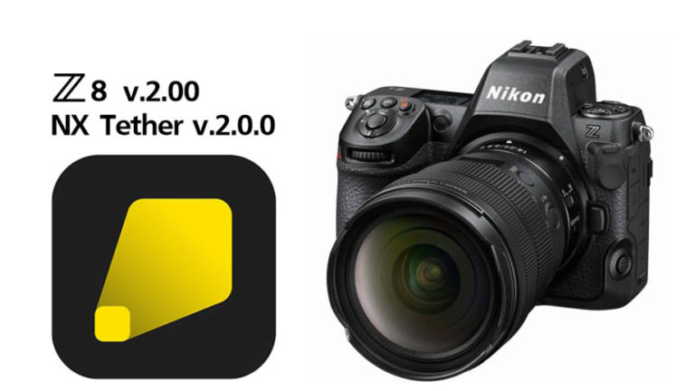Обновлены прошивка Nikon Z 8 и приложение NX Tether