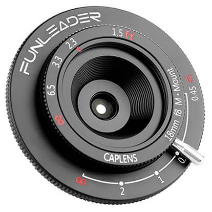 Новая версия объектива-крышки Funleader 18mm f/8