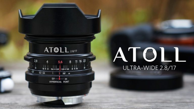 Сбор средств на производство объектива Atoll 17mm f/2.8