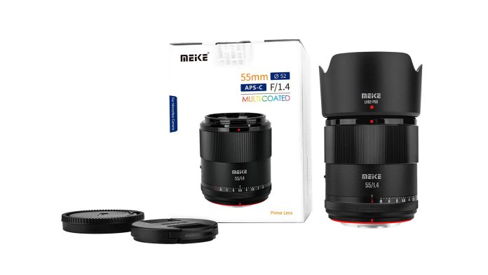 Анонсирован автофокусный объектив Meike 55mm F/1.4 для Sony, Fuji и Nikon