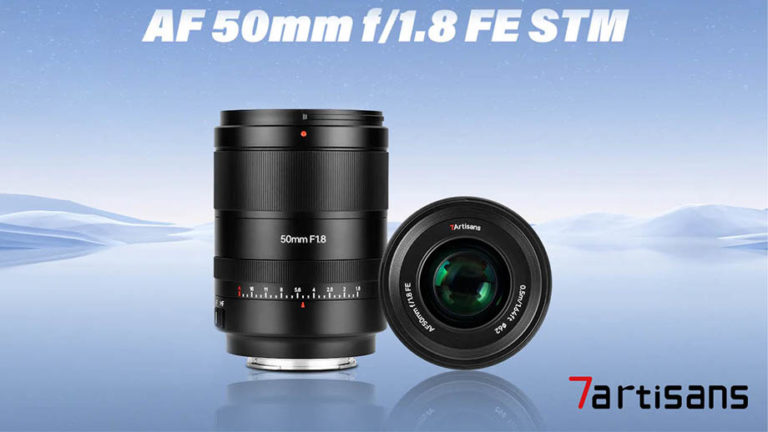 Представлен автофокусный объектив 7Artisans 50mm F1.8 AF для камер Sony