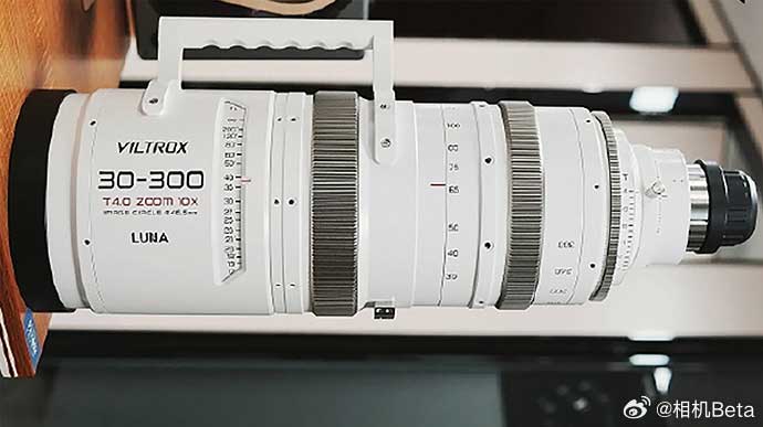 Уникальный кинообъектив Viltrox 30-300mm T4.0 выйдет для Sony и L-mount