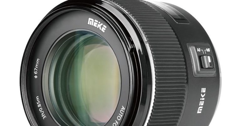 Новый автофокусных объектив Meike 85mm f/1.8 для Nikon F