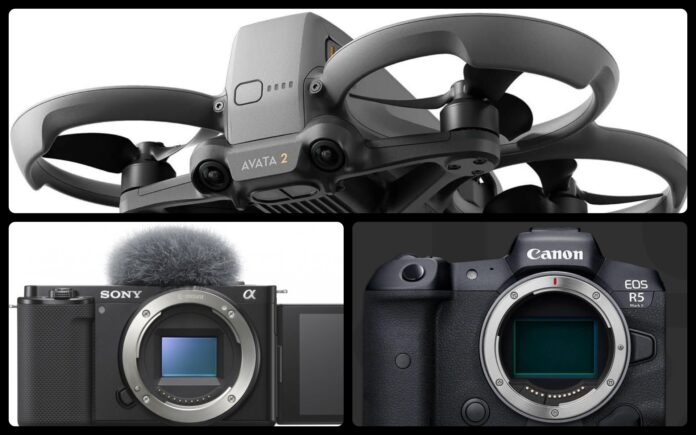 ТОП10 новостей фотоиндустрии| DJI Avata 2, Sony ZV-E10 II, Canon R5 II