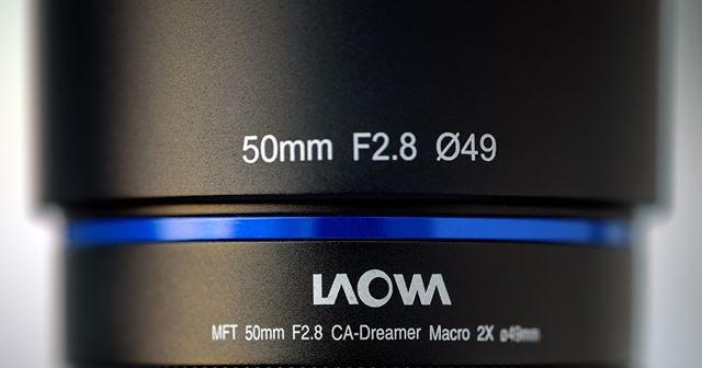 Появилась фотография нового объектива Laowa 50mm f/2.8 CA-Dreamer Macro 2X MFT