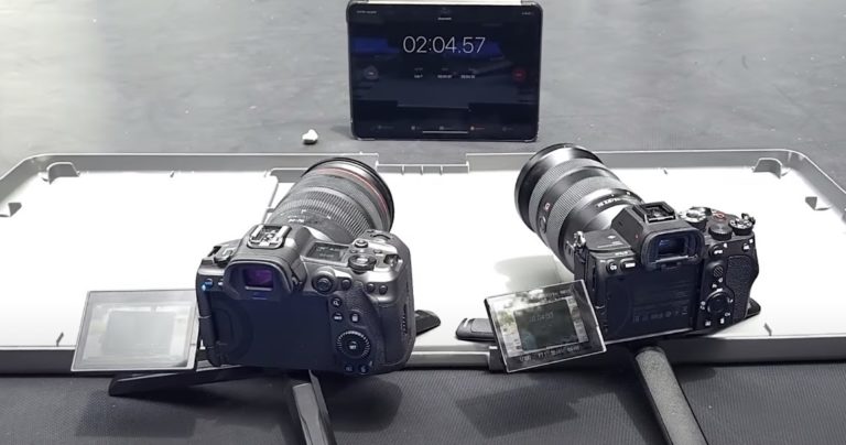 Canon EOS R5 или Sony A7S III — какая перегревается раньше?