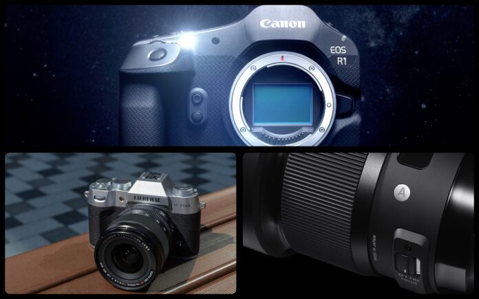 ТОП10 новостей фотоиндустрии| Canon R1 официально, Fuji X-T50 и Sigma 28-45 F/1.8
