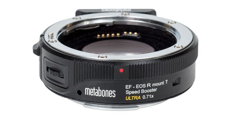 Новый Metabones Speed Booster для Canon EOS R и RP позволит расширить угол обзора при съемке 4K-видео